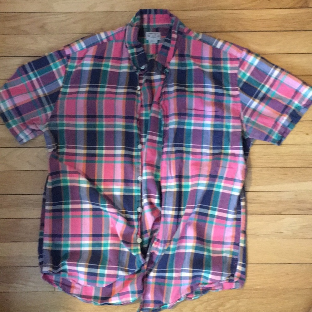 JCrew button down short sleeve